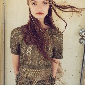 METALLIC THREAD KNIT TOP LIMITED EDITION